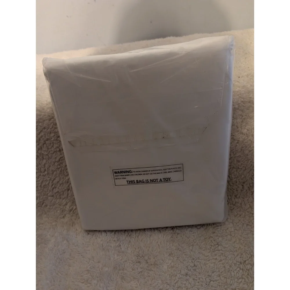 Utopia Bedding Twin White Microfiber Duvet Cover Set w/ Pillow Sham, 2pc